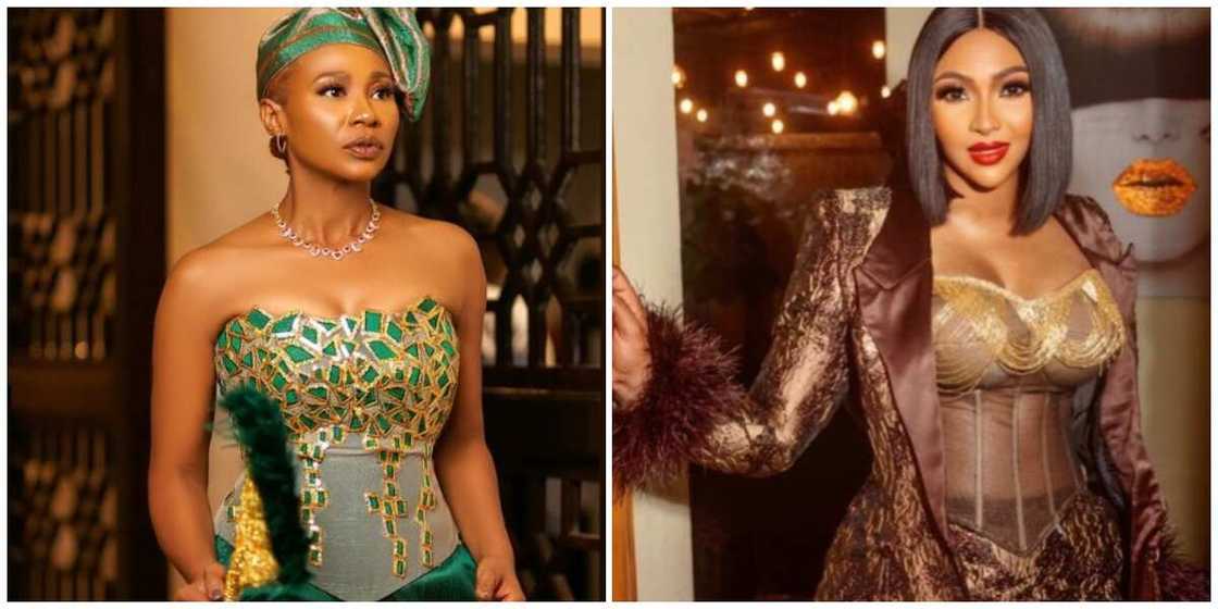 Photos of Nse Nkpe-Etim and Lilian Esoro. Photos of Nse Nkpe-Etim and Lilian Esoro.