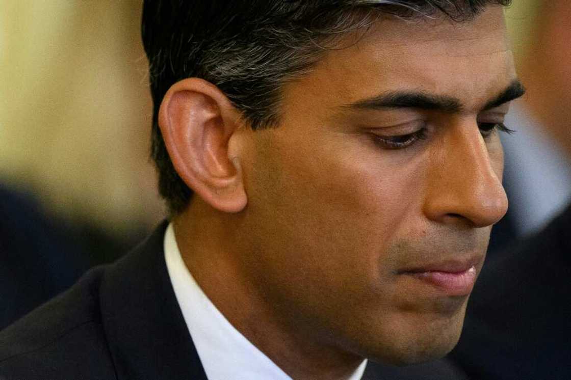 Sunak and former health minister Sajid Javid -- who has also declared his candidacy -- both resigned late Tuesday Sunak and former health minister Sajid Javid -- who has also declared his candidacy -- both resigned late Tuesday