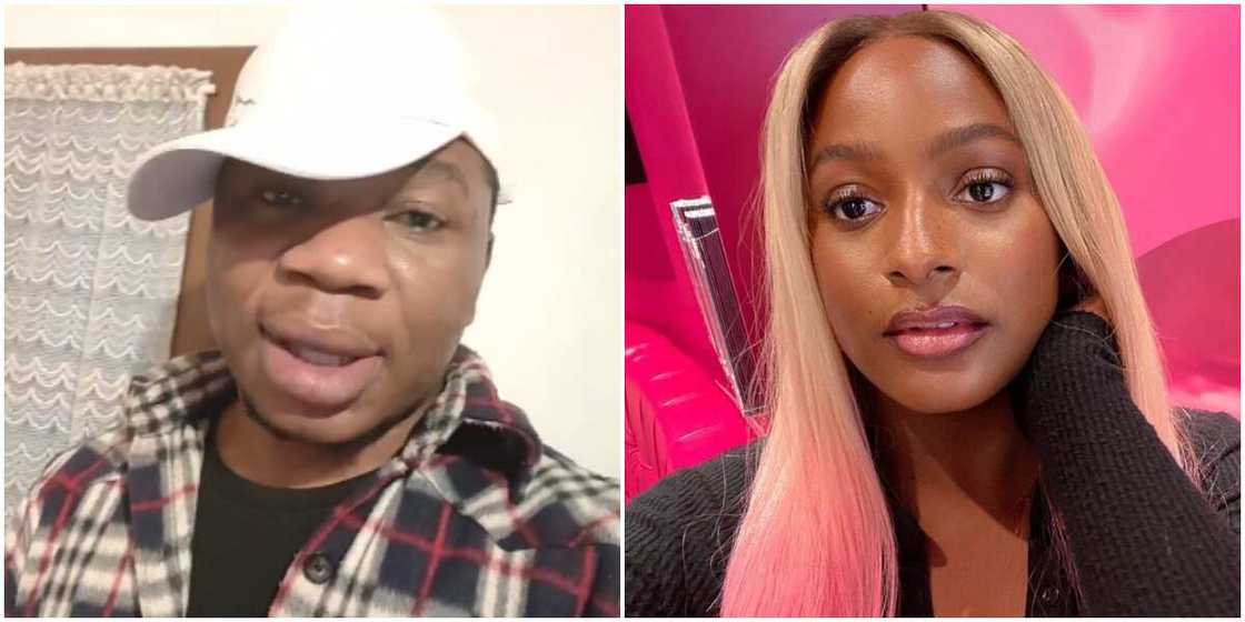 Singer Vic O professes love for DJ Cuppy in video Singer Vic O professes love for DJ Cuppy in video