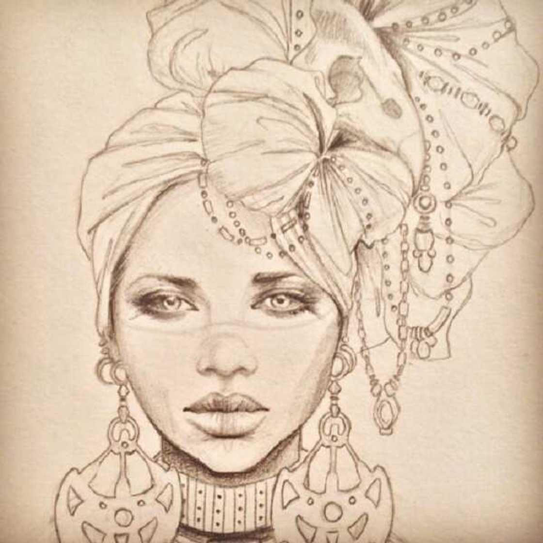 african sketch african sketch