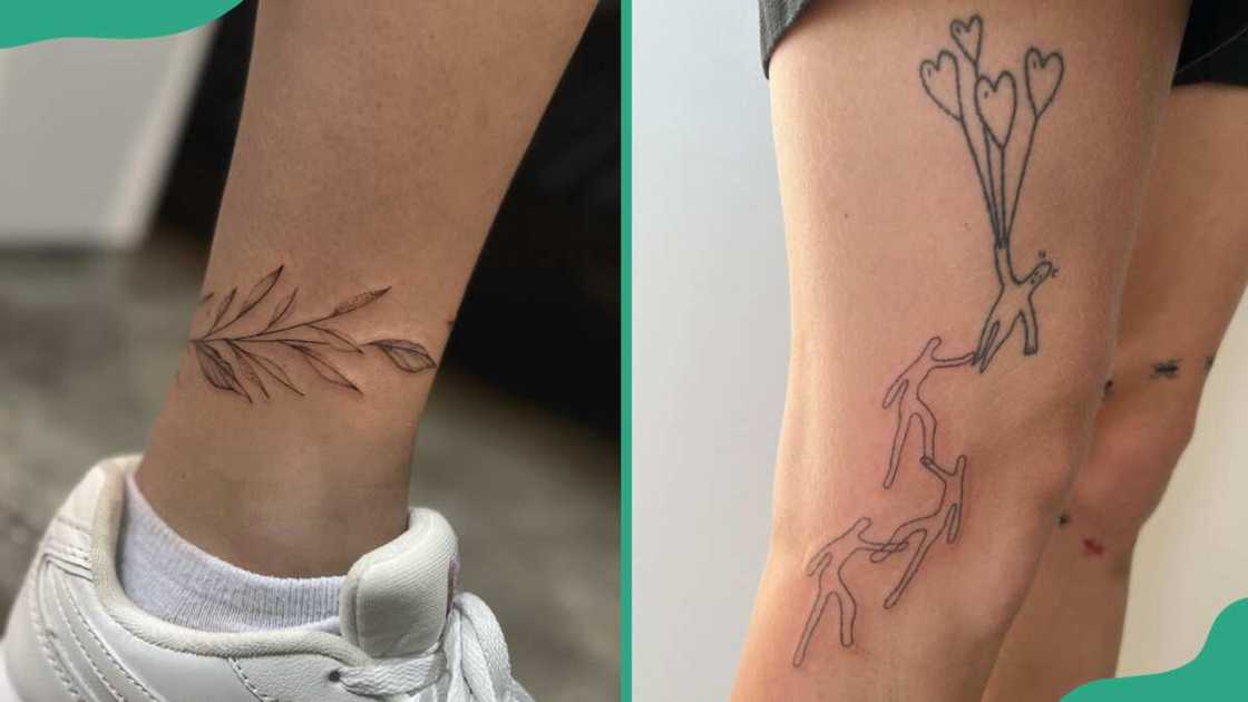 Minimalist line tats Minimalist line tats