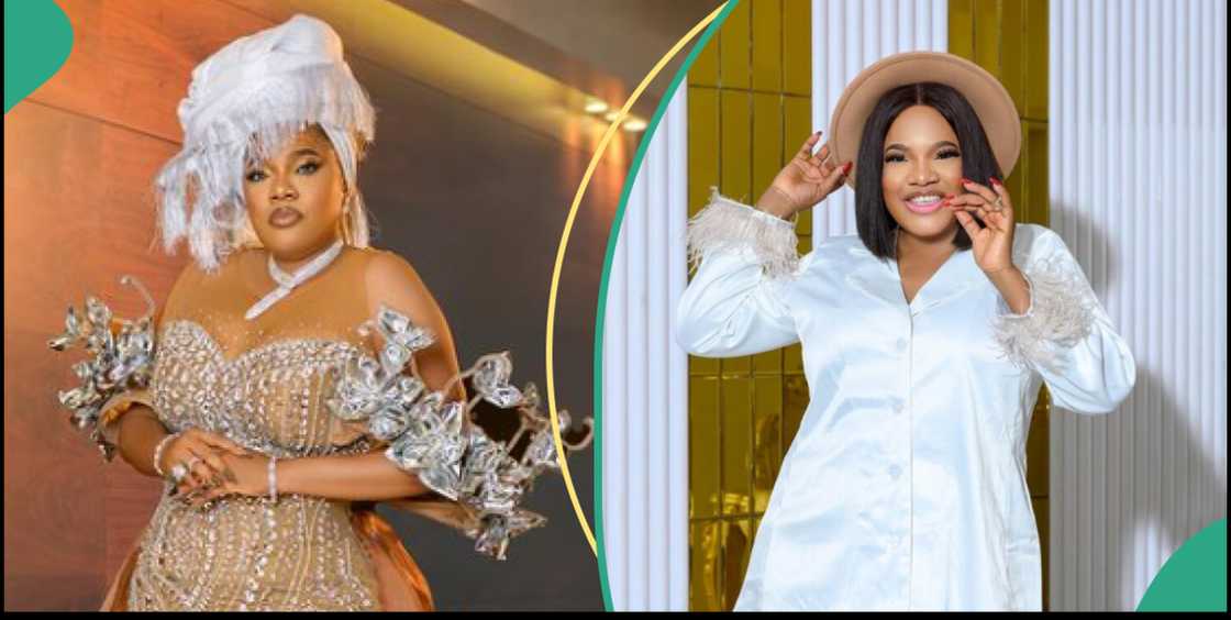 Toyin Abraham accused of arresting lady for defamation Toyin Abraham accused of arresting lady for defamation