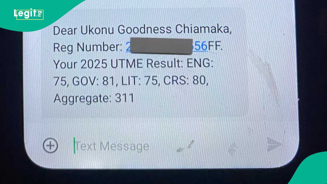 Girl performs better and scores 311 in the rescheduled UTME organised by JAMB as her sister shares result on X (formerly Twitter).