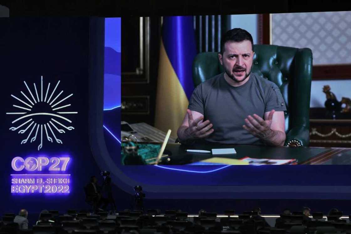 Volodymyr Zelensky said Ukraine was introducing a plan to assess the impact of military actions on the environment Volodymyr Zelensky said Ukraine was introducing a plan to assess the impact of military actions on the environment