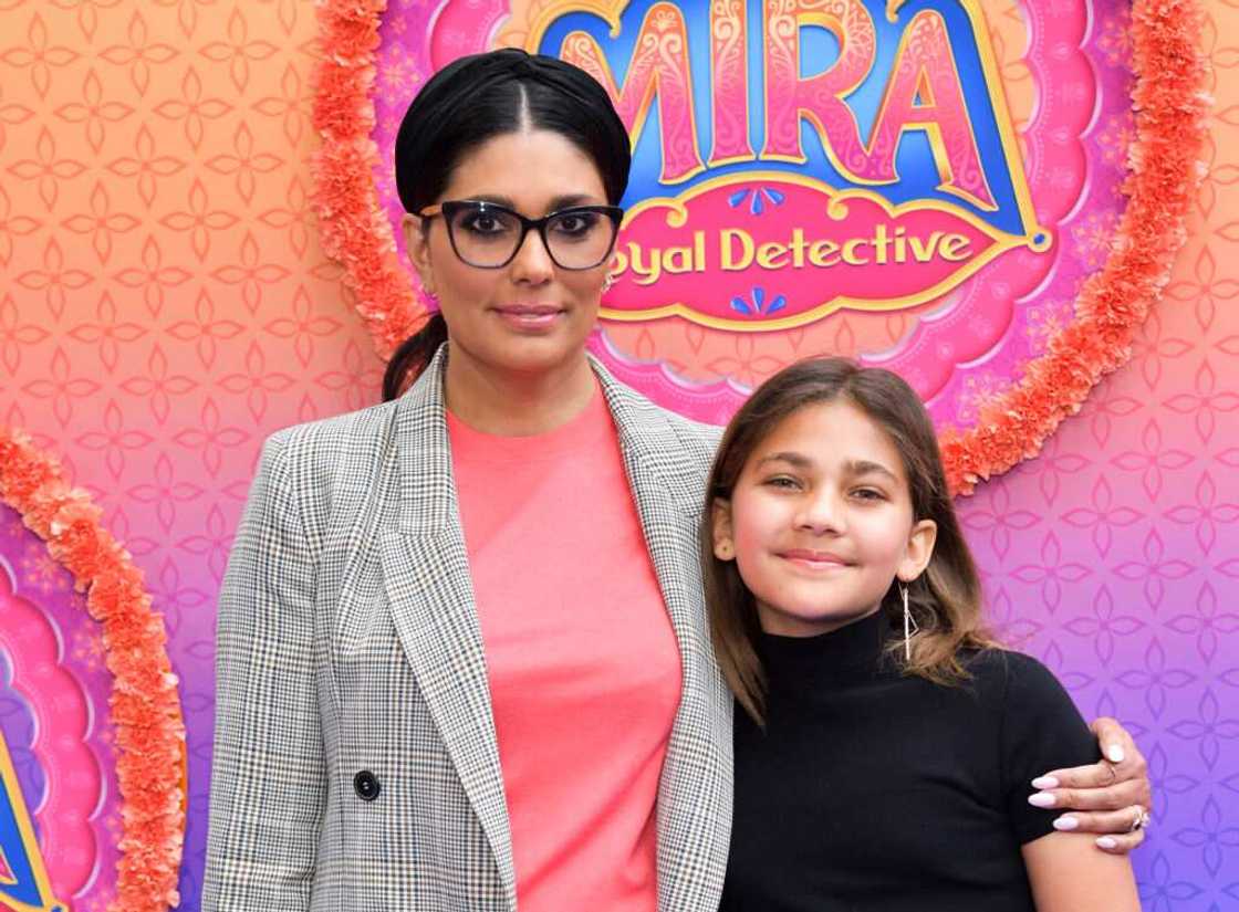 Rachel Roy and Tallulah Ruth Dash at Walt Disney Studios Main Theater in Burbank, California