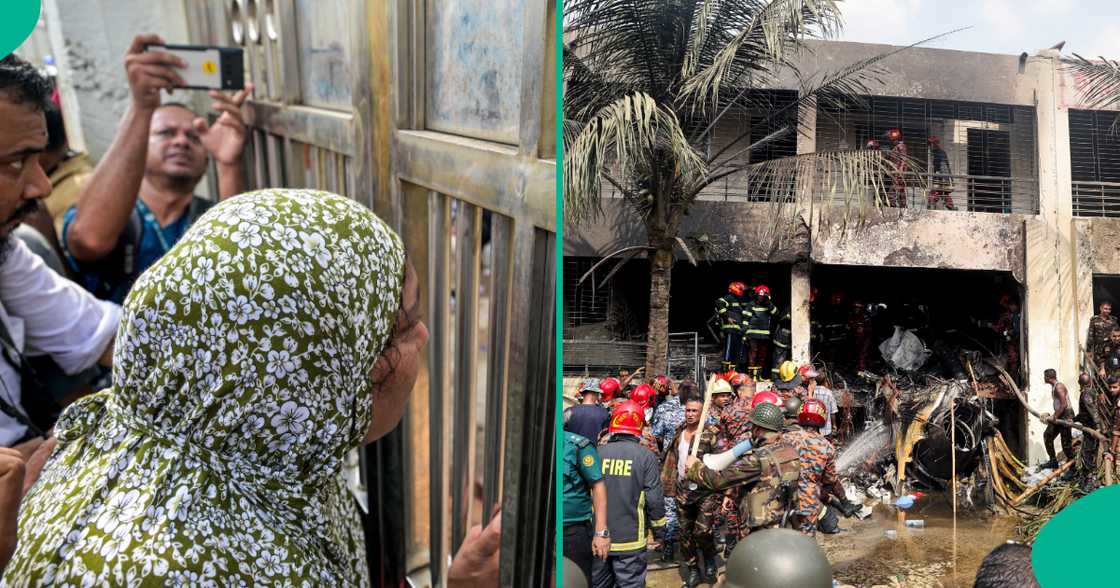 Worried parents seek answers as plane crashes into school Worried parents seek answers as plane crashes into school