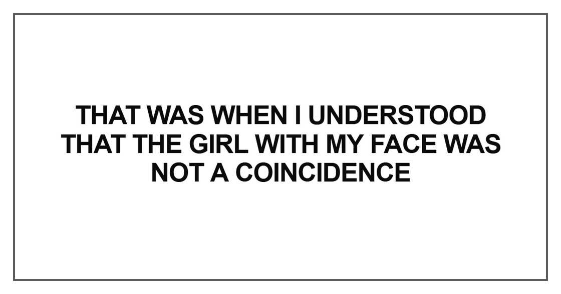 That was when I understood That was when I understood