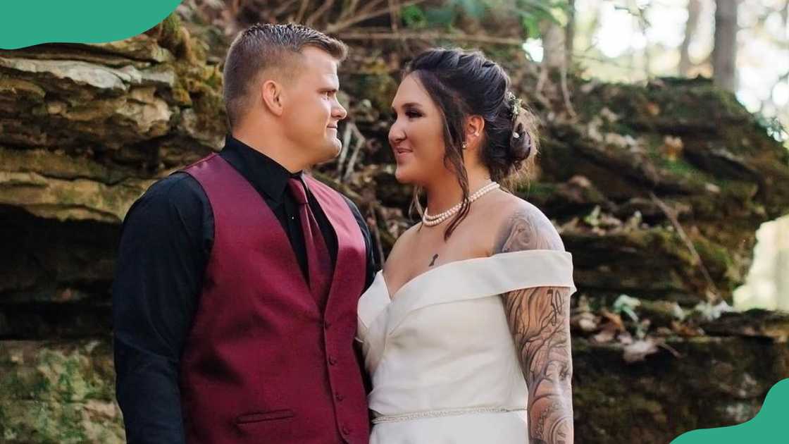 Allie Colleen Brooks Roberts and her husband Jonathan.