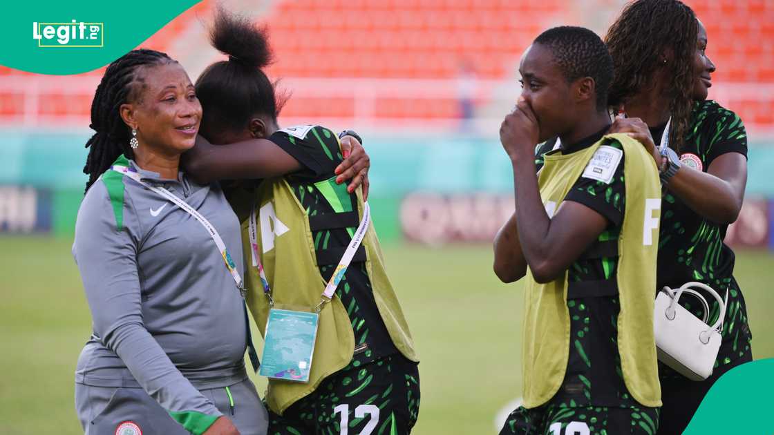 Nigeria’s Flamingos will advance to the final round of the World Cup if they beat South Africa. Nigeria’s Flamingos will advance to the final round of the World Cup if they beat South Africa.