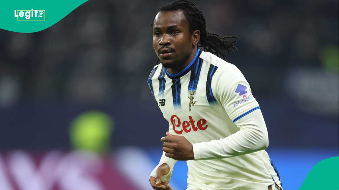 Ademola Lookman, Atalanta, Eintracht Frankfurt, Germany, UEFA Champions League. Ademola Lookman, Atalanta, Eintracht Frankfurt, Germany, UEFA Champions League.