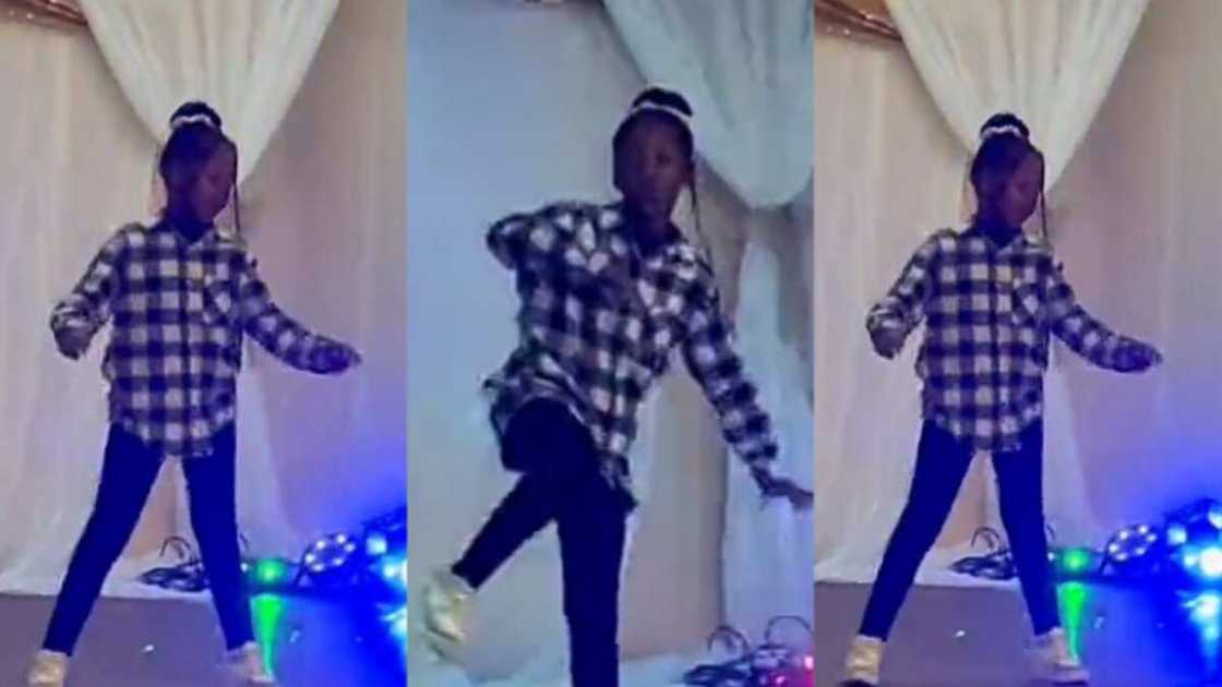 Photo of young girl dancing amazingly Photo of young girl dancing amazingly