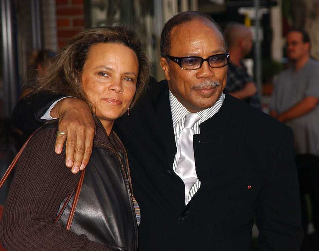 Quincy Jones and Jolie Jones Quincy Jones and Jolie Jones