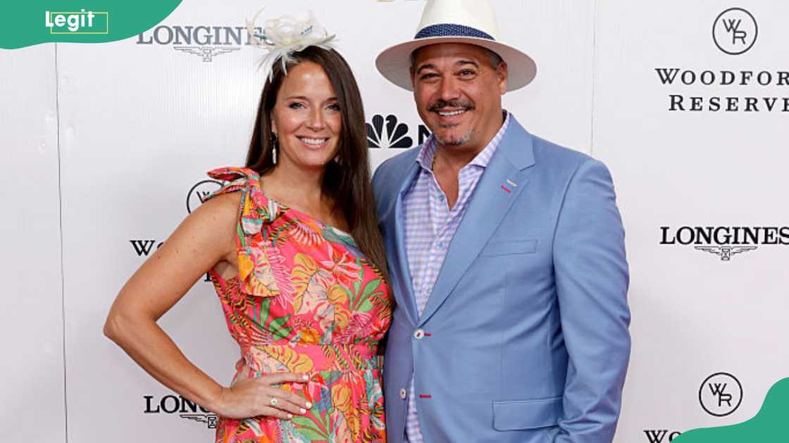 Amber Mariano and Rob Mariano during Kentucky Derby 151 at Churchill Downs Amber Mariano and Rob Mariano during Kentucky Derby 151 at Churchill Downs