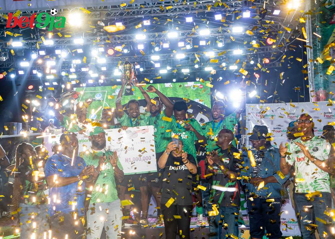 Okocha, Yhemolee, Sheggz, Shank Lead Bet9ja’s Star-Studded 5-A-Side Football Carnival Okocha, Yhemolee, Sheggz, Shank Lead Bet9ja’s Star-Studded 5-A-Side Football Carnival