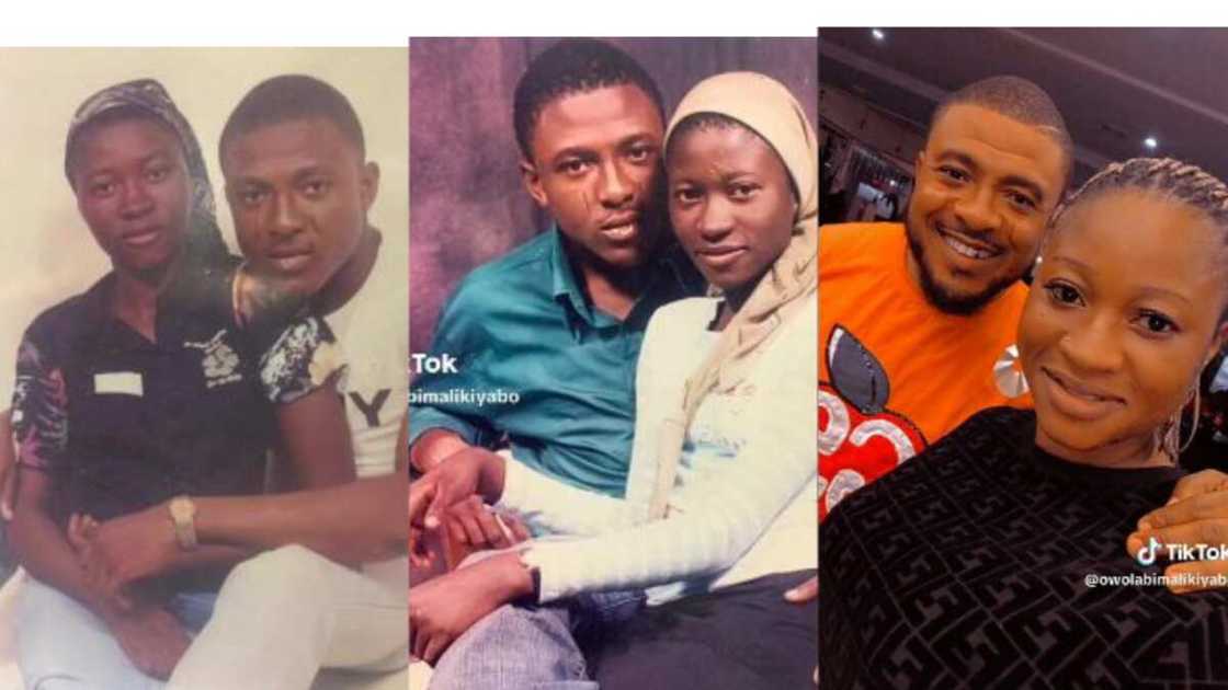 Couple shows their transformation many years later Couple shows their transformation many years later