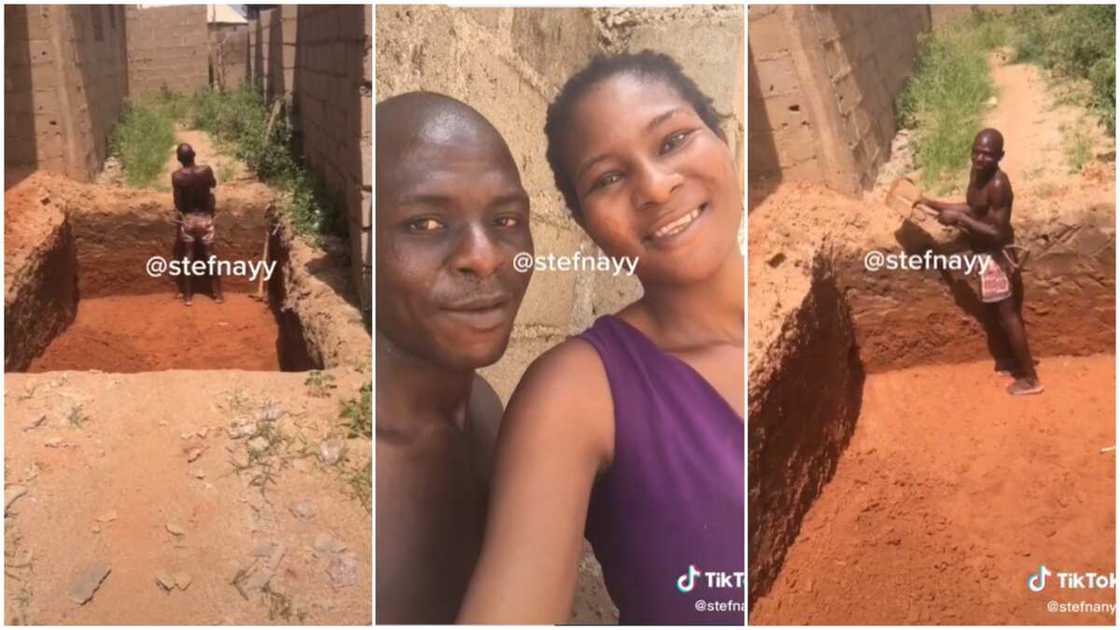 Sweet couples' goals/lady showed off boyfriend. Sweet couples' goals/lady showed off boyfriend.