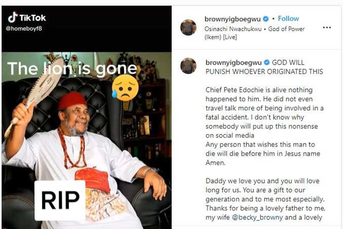 Pete Edochie Pete Edochie