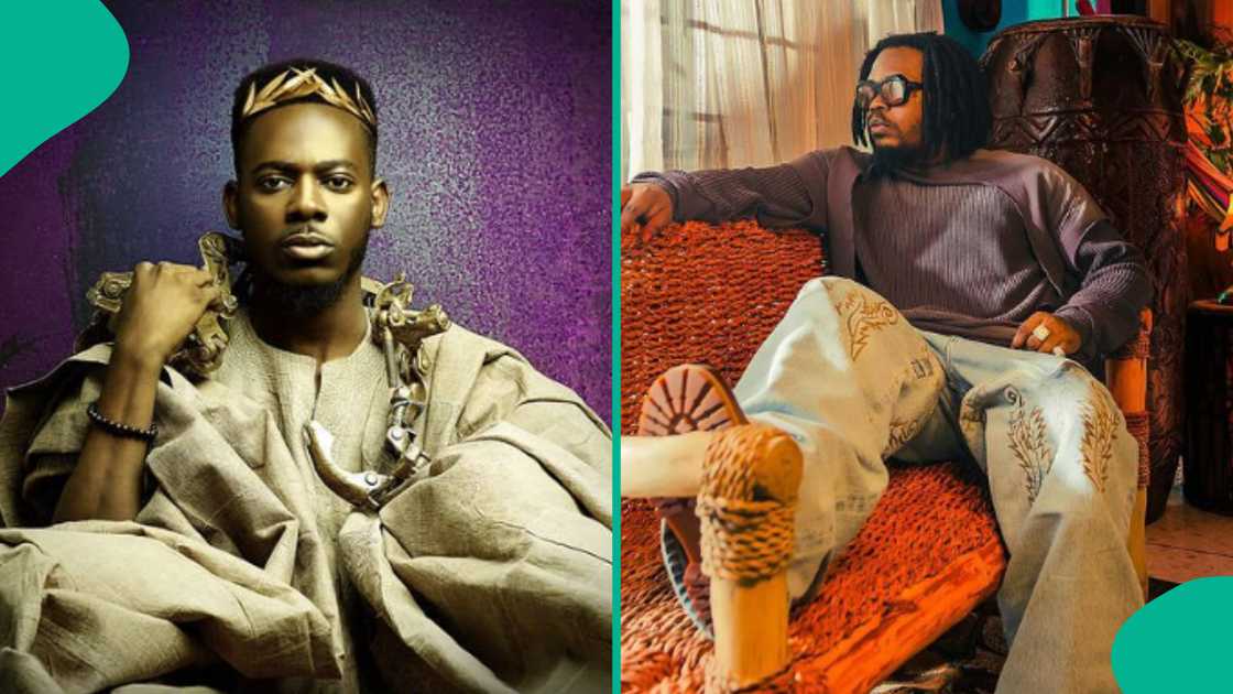 Adekunle Gold appreciates Olamide, reveals he designed YBNL logo.