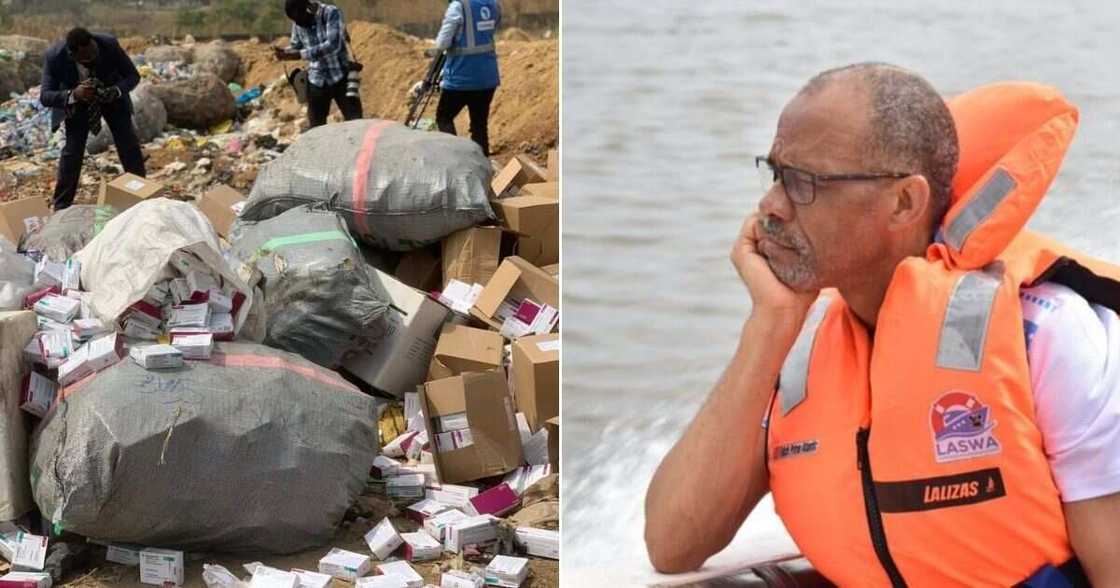 Lagos State Commissioner of Health, Akin Abayomi and the destroyed vaccines Lagos State Commissioner of Health, Akin Abayomi and the destroyed vaccines