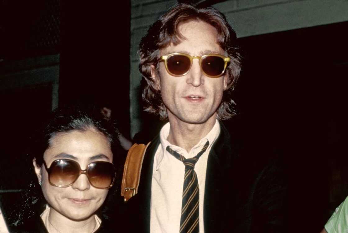 The late John Lennon and his wife, Yoko Ono, in New York City, New York