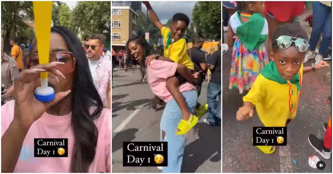 Tiwa Savage and her son Jam Jam Tiwa Savage and her son Jam Jam