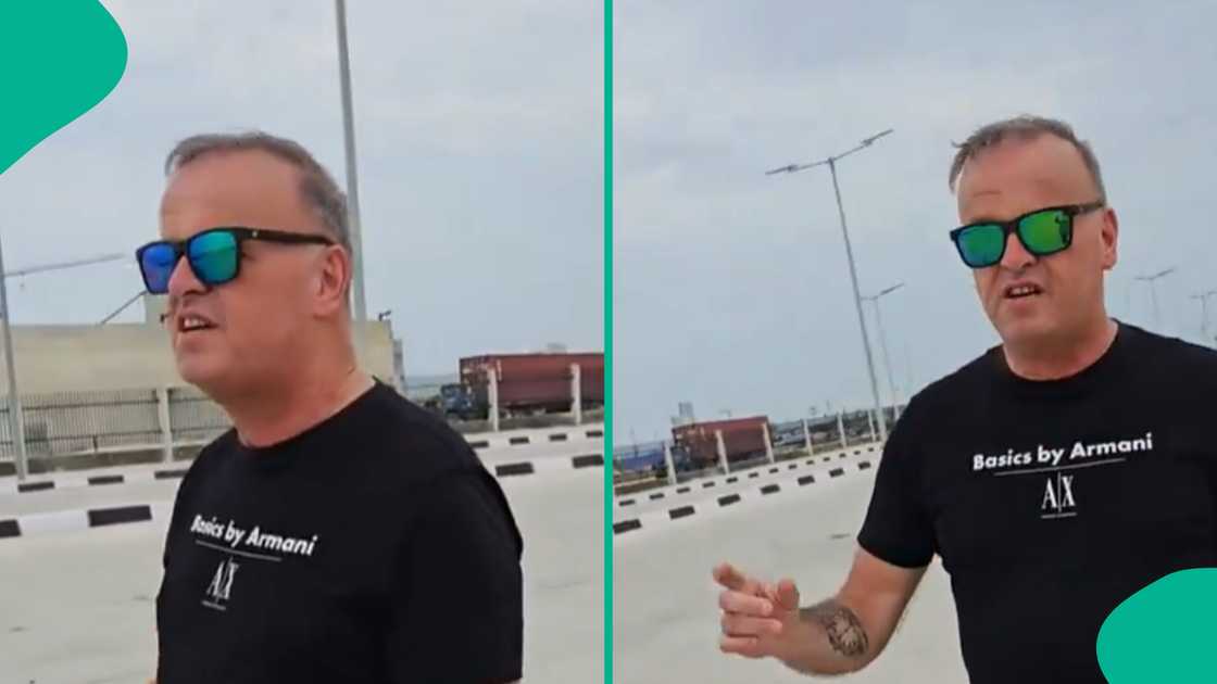 Man shares what he likes about Nigeria. Man shares what he likes about Nigeria.