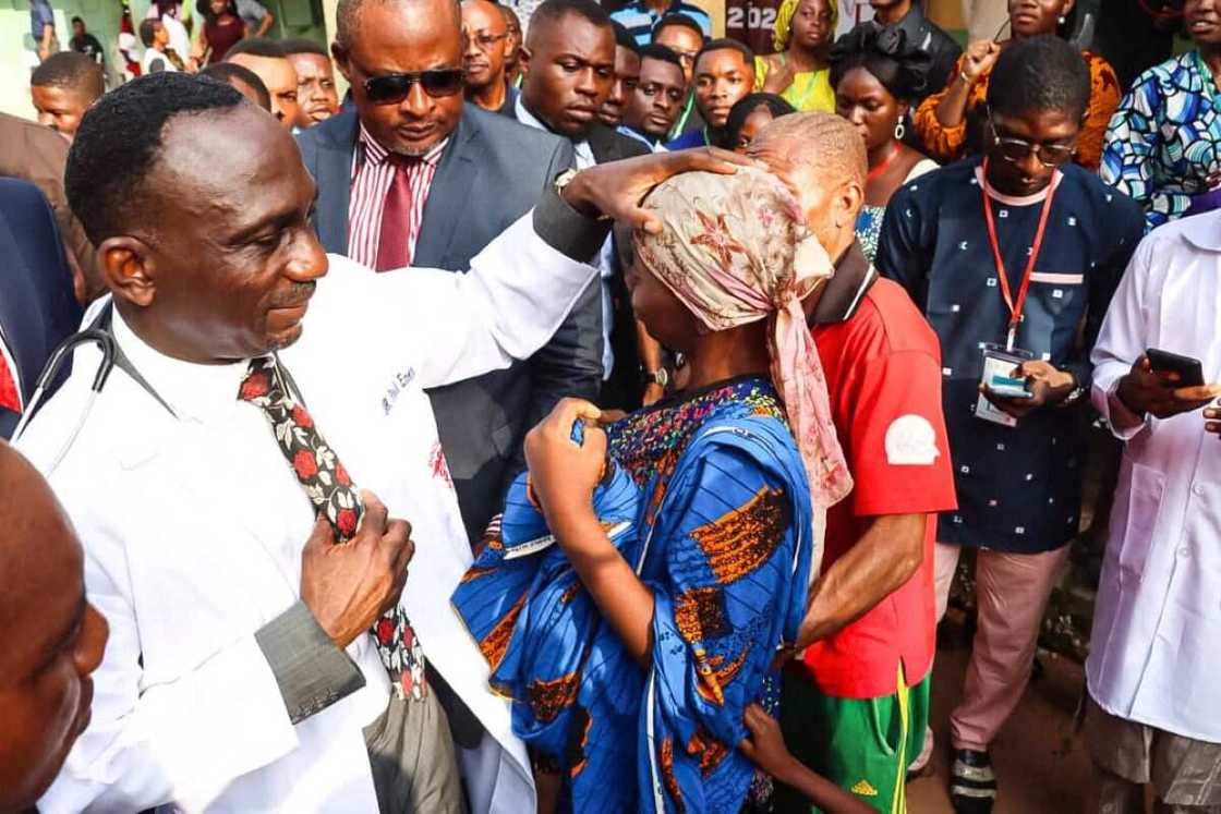 Abuja community, medical outreach, Pastor Enenche, medical services Abuja community, medical outreach, Pastor Enenche, medical services