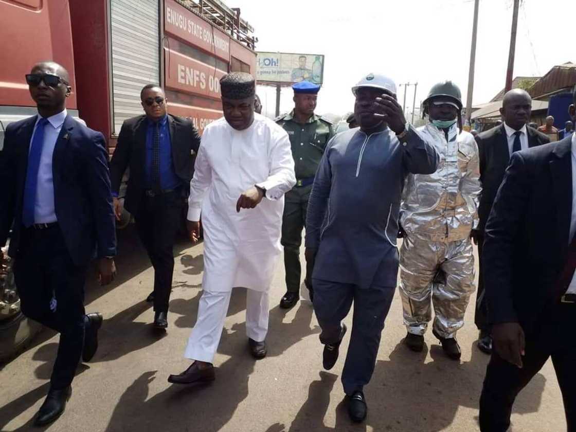 Fire outbreak: Residents hail Governor Ugwuanyi’s quick intervention