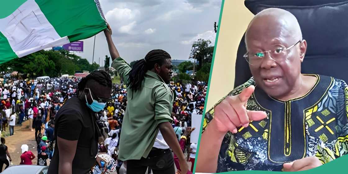 Bode George addresses rumours on planned hardship protest Bode George addresses rumours on planned hardship protest
