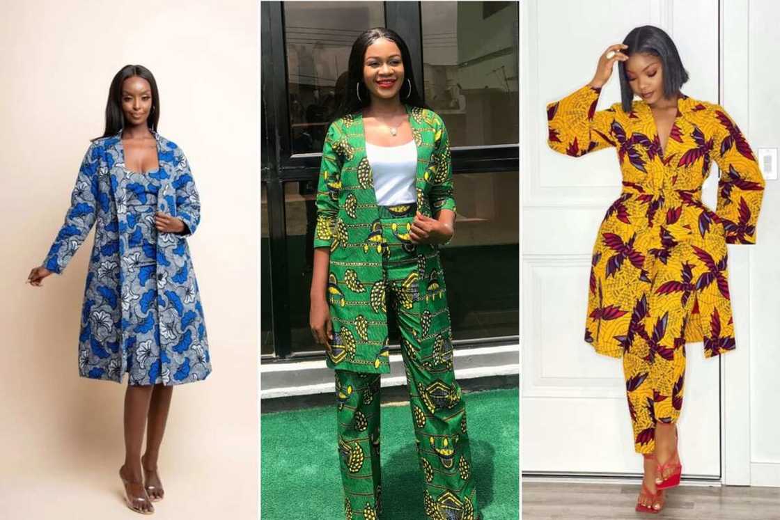 ankara kimono jacket and trouser ankara kimono jacket and trouser