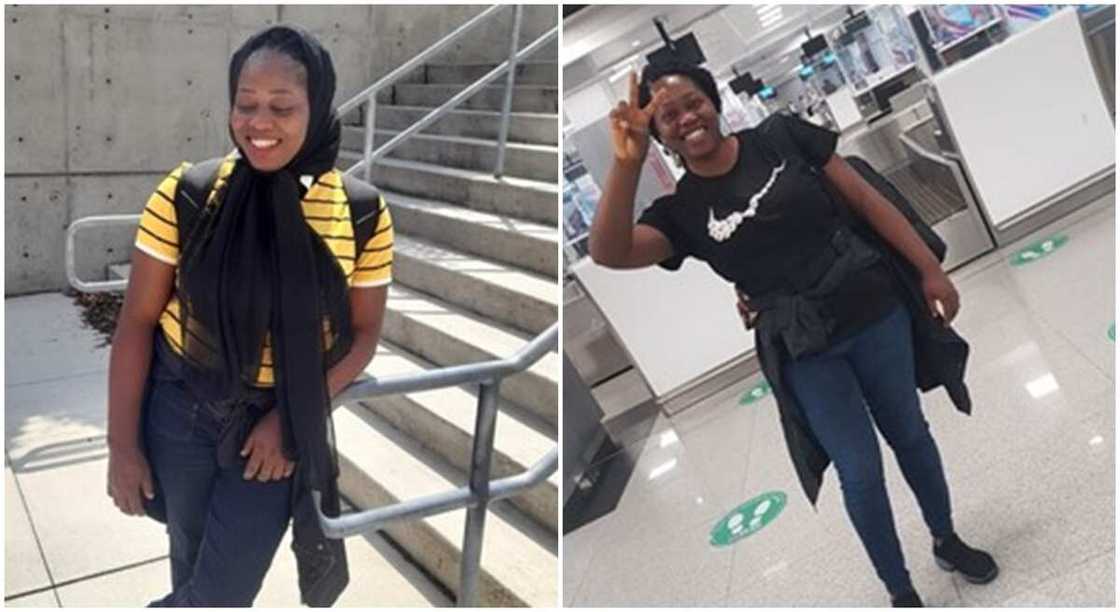 Akanbi Kemi, a Nigerian student who got into the University of Cincinnati for her PhD with HND. Akanbi Kemi, a Nigerian student who got into the University of Cincinnati for her PhD with HND.