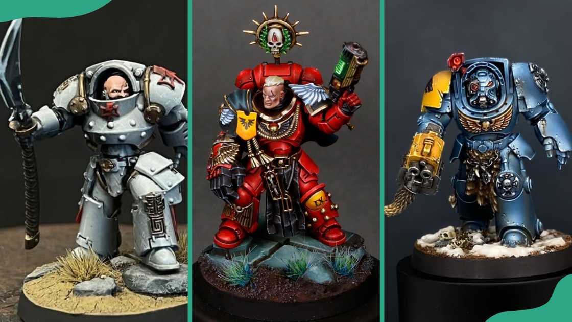 Space Marine Chapters: White Scars, Blood Angels, and Space Wolves