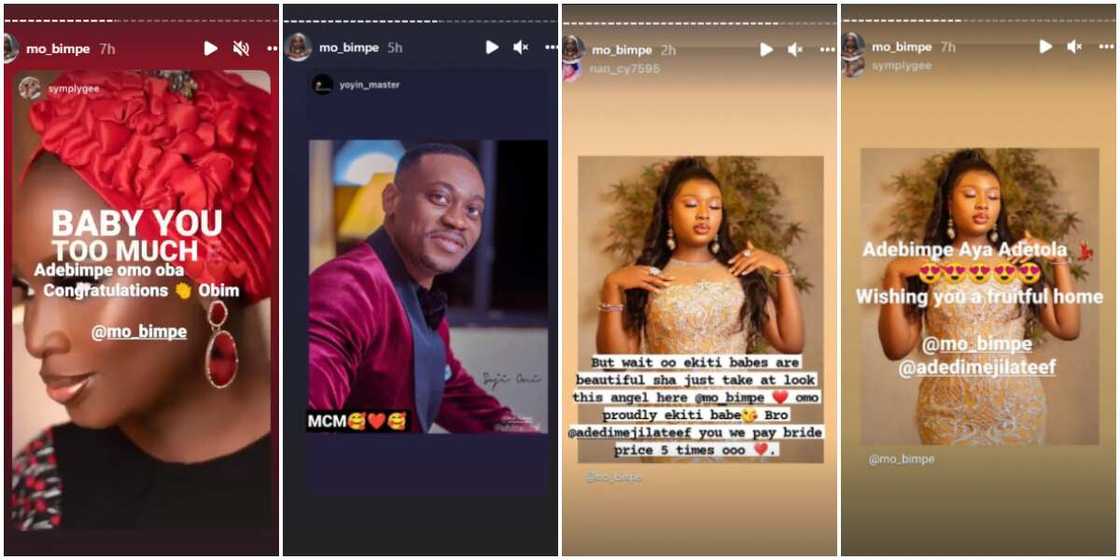 Mo Bimpe confirms engagement Mo Bimpe confirms engagement