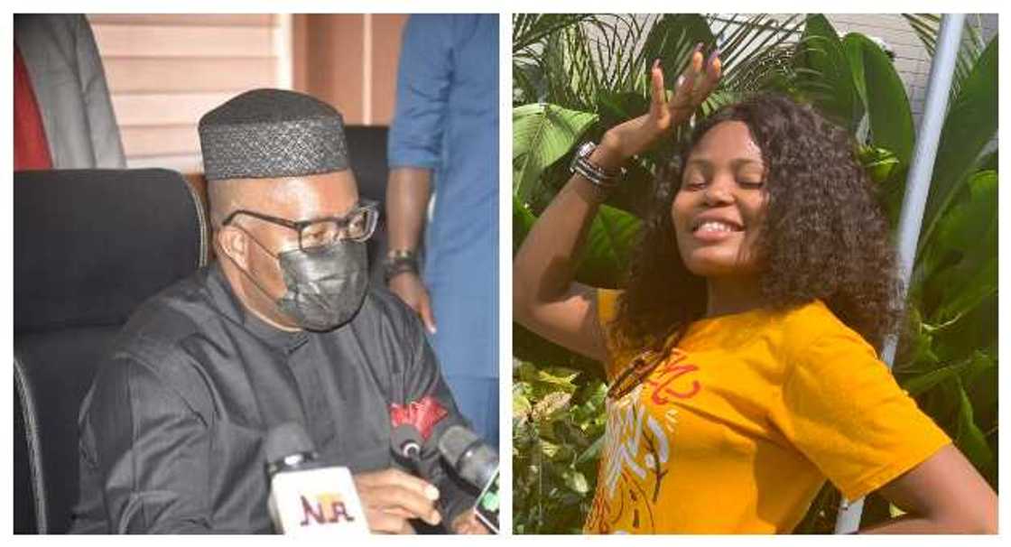 Hiny Umoren: Akpabio Finally Speaks on Alleged Link to Job Seeker's Murder Hiny Umoren: Akpabio Finally Speaks on Alleged Link to Job Seeker's Murder