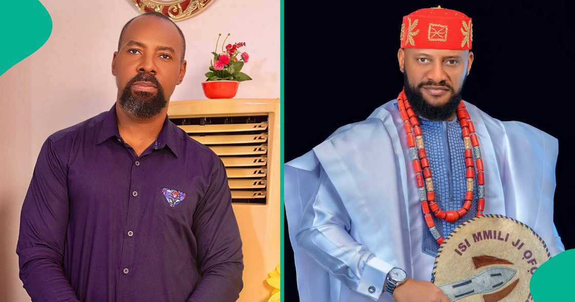 Lince Edochie celebrates Yul's birthday. Lince Edochie celebrates Yul's birthday.