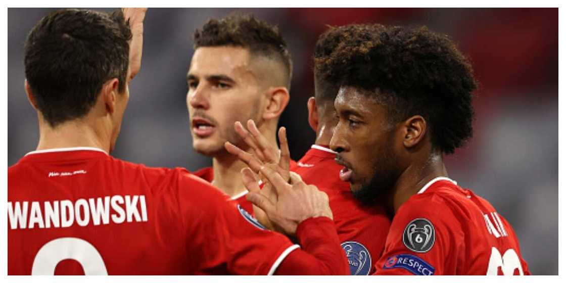 Bayern Munich vs Atletico Madrid: Coman scores brace in Bavarians 4-0 win