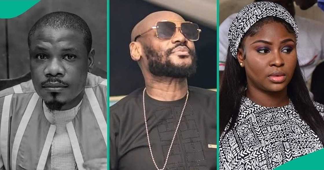 Man shares video of 2Baba's lover Natasha addressing large crowd