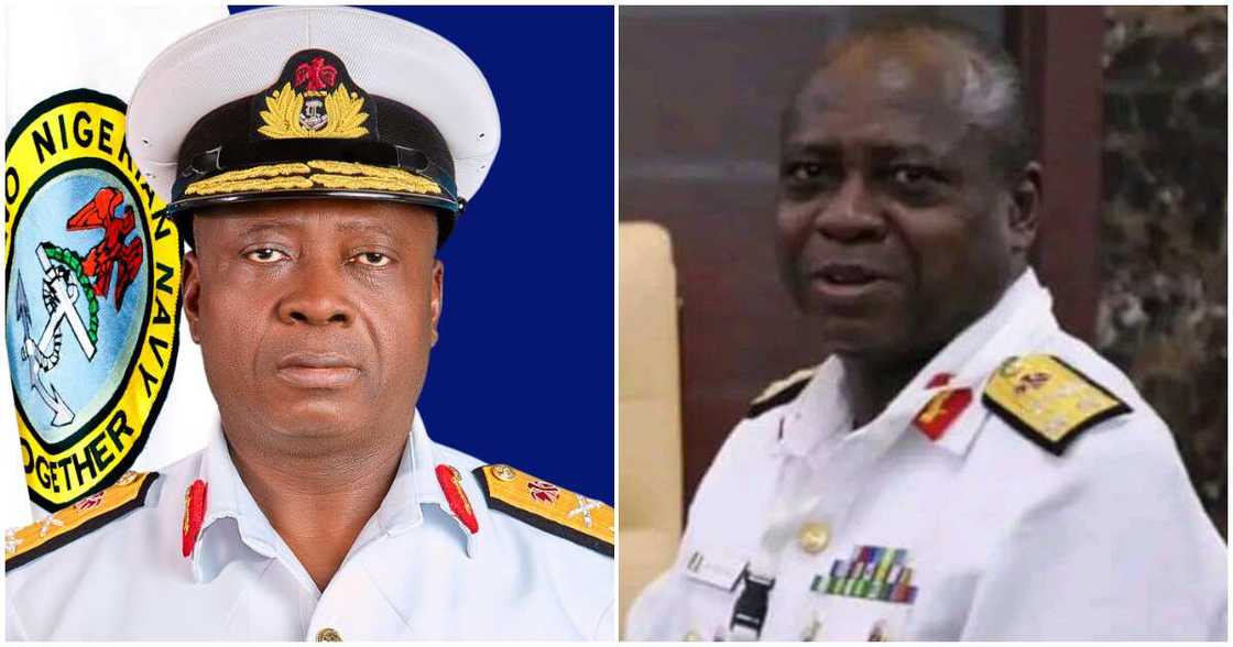 Ogalla resumes as Chief of Naval Staff/ Rear Admiral Ikechukwu Ogalla/ New Chief of Naval Staff/ Ogalla takes over from Gambo