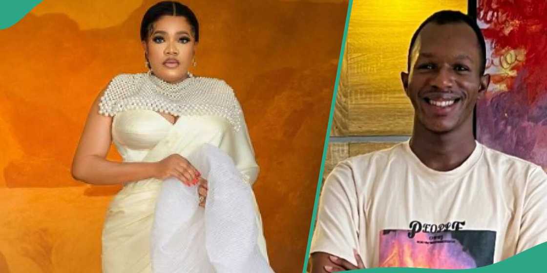 Daniel Regha speaks about Toyin Abraham. Daniel Regha speaks about Toyin Abraham.