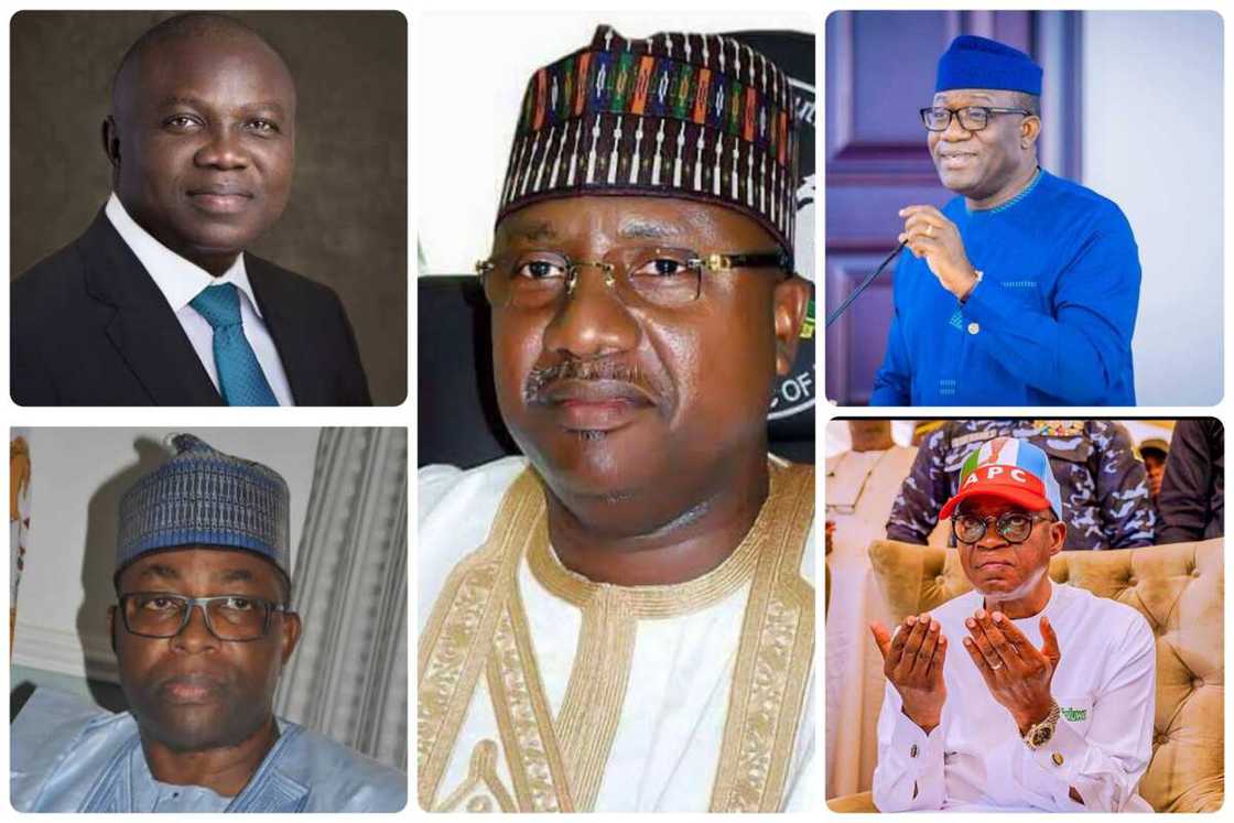 Gwamnonin da suka gaza tazarce. Gwamnonin da suka gaza tazarce.