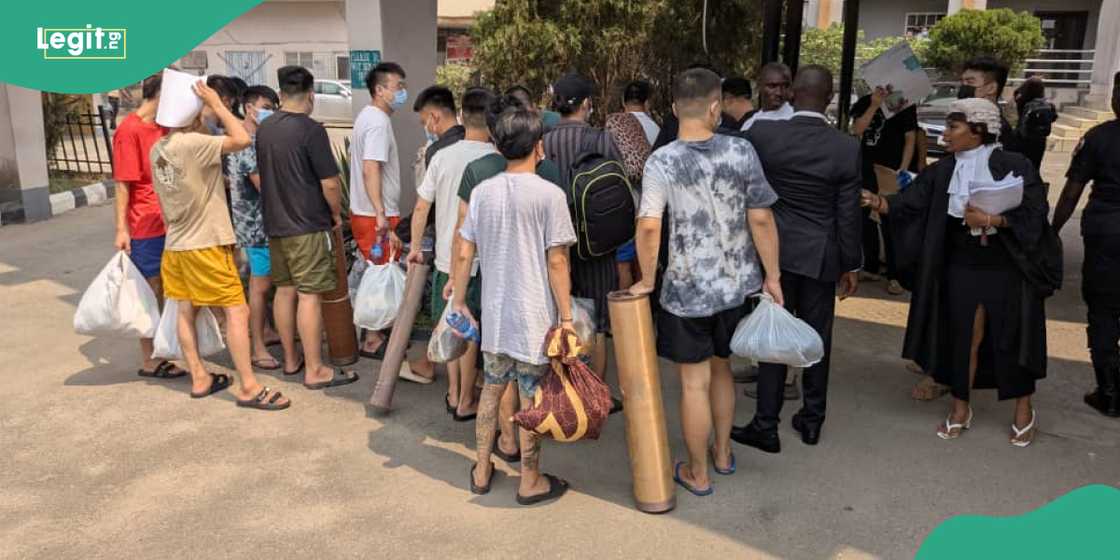 EFCC arraigns foreign nationals EFCC arraigns foreign nationals