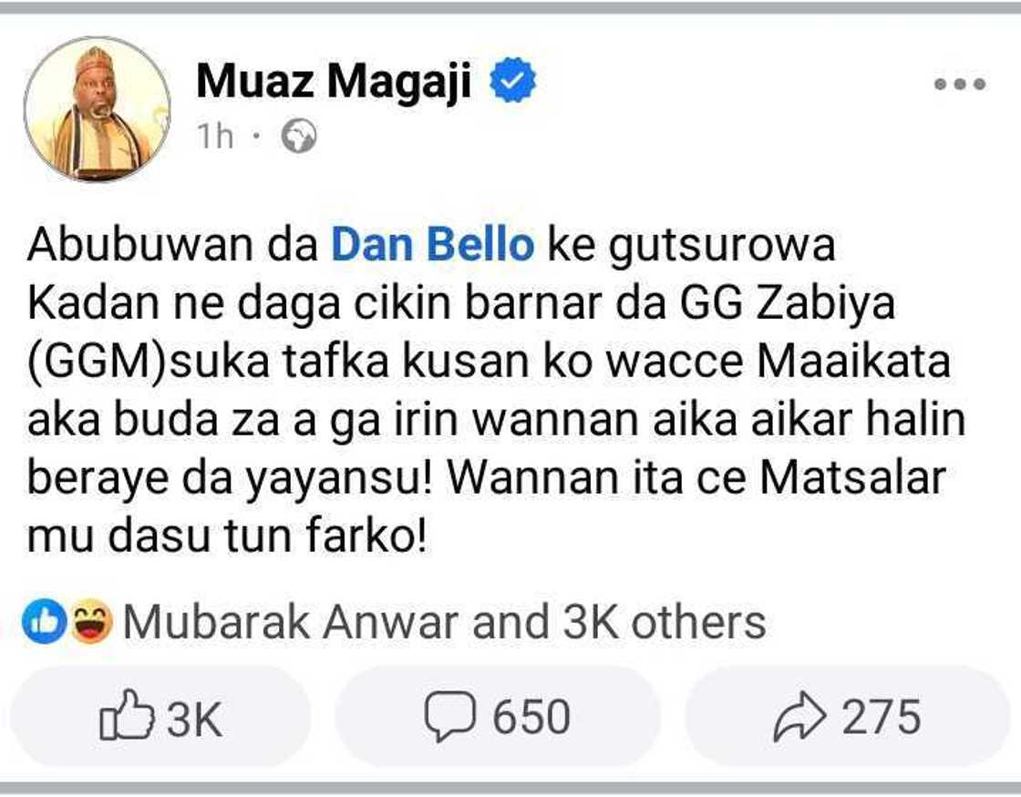 Muaza Magaji Muaza Magaji