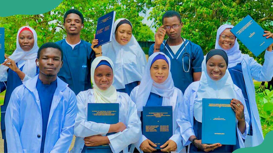 The College of Health Technology Ningi medical students.