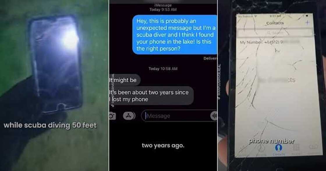 Man finds lady's missing iPhone and cash