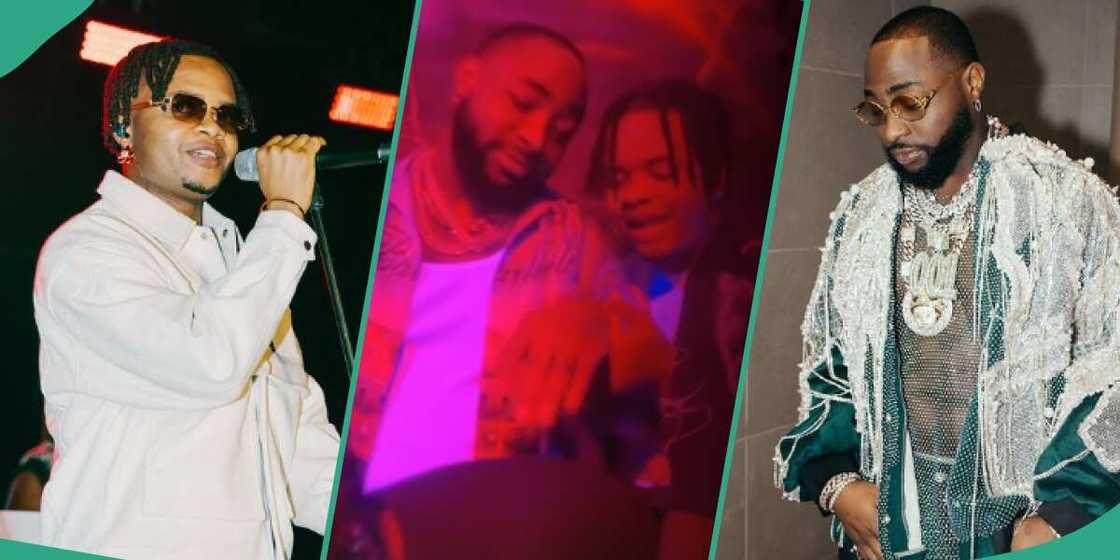 Crayon begs Davido for Richard Mille wristwatch. Crayon begs Davido for Richard Mille wristwatch.