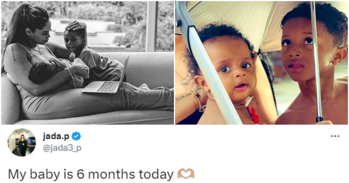 Wizkid and Jada's second son. Wizkid and Jada's second son.
