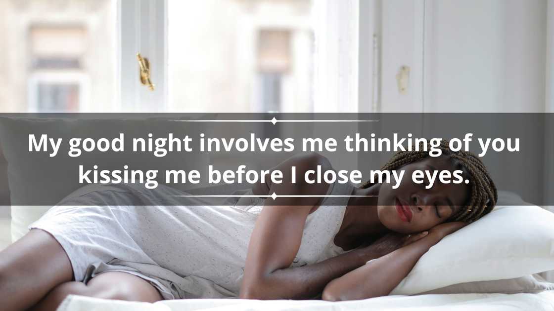 A heart-touching good night text for her or him A heart-touching good night text for her or him