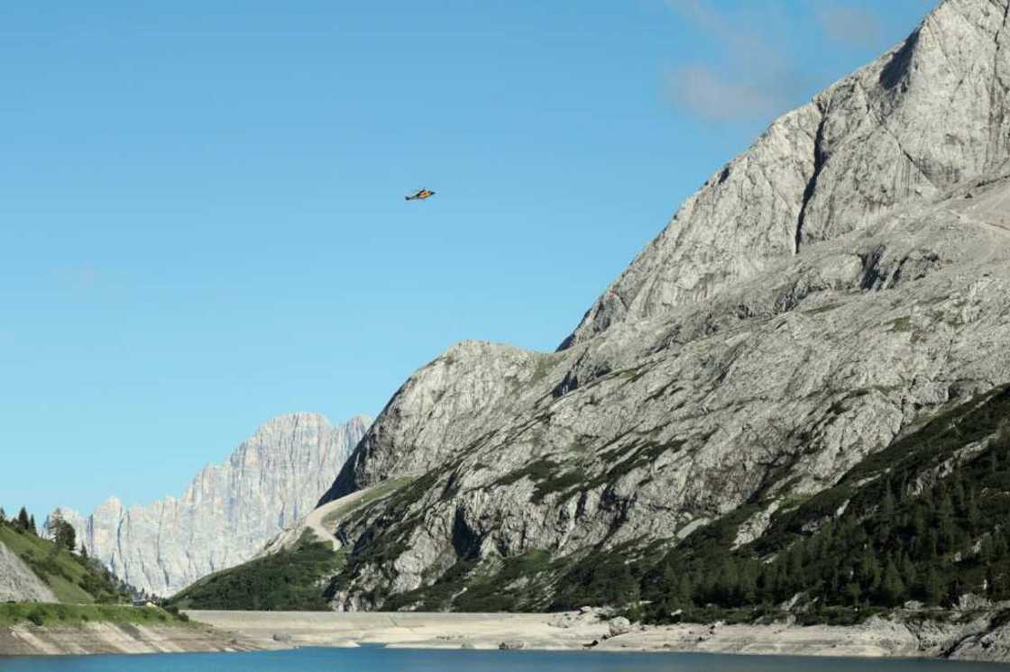 Italy has blamed the collapse on climate change amid fears more of the glacier could come crashing down Italy has blamed the collapse on climate change amid fears more of the glacier could come crashing down