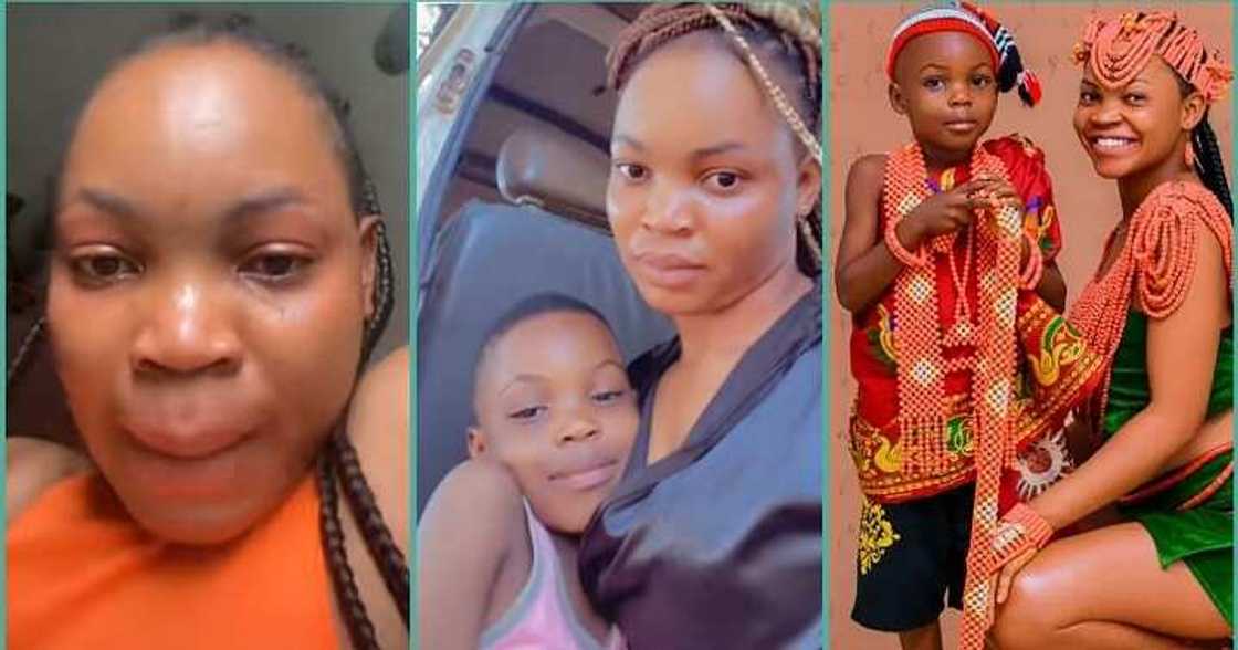 Woman seeks help on how to tell her son his dad is late Woman seeks help on how to tell her son his dad is late