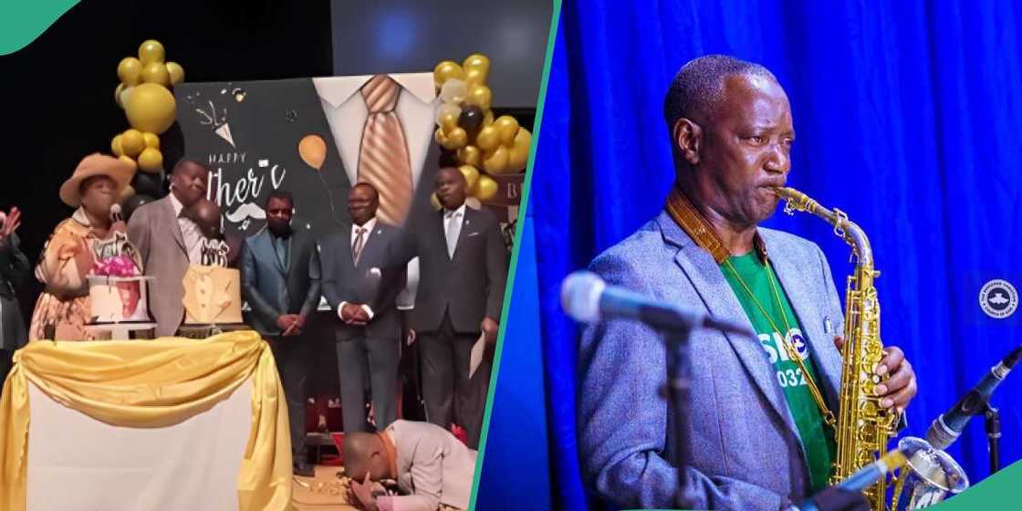 Pastor Kunle Ajayi gets honoured by Pastor Adeboye Pastor Kunle Ajayi gets honoured by Pastor Adeboye